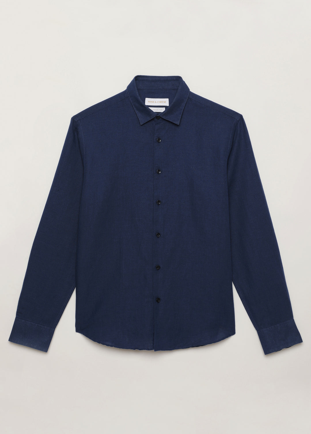 Pure Linen shirt in Navy
