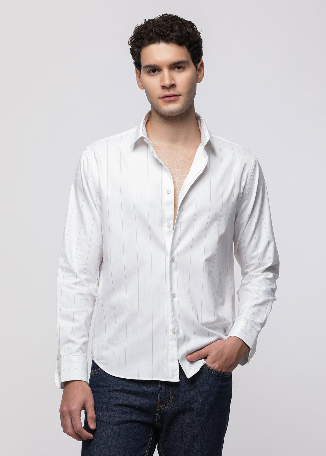 SUPIMA STRIPE SHIRT