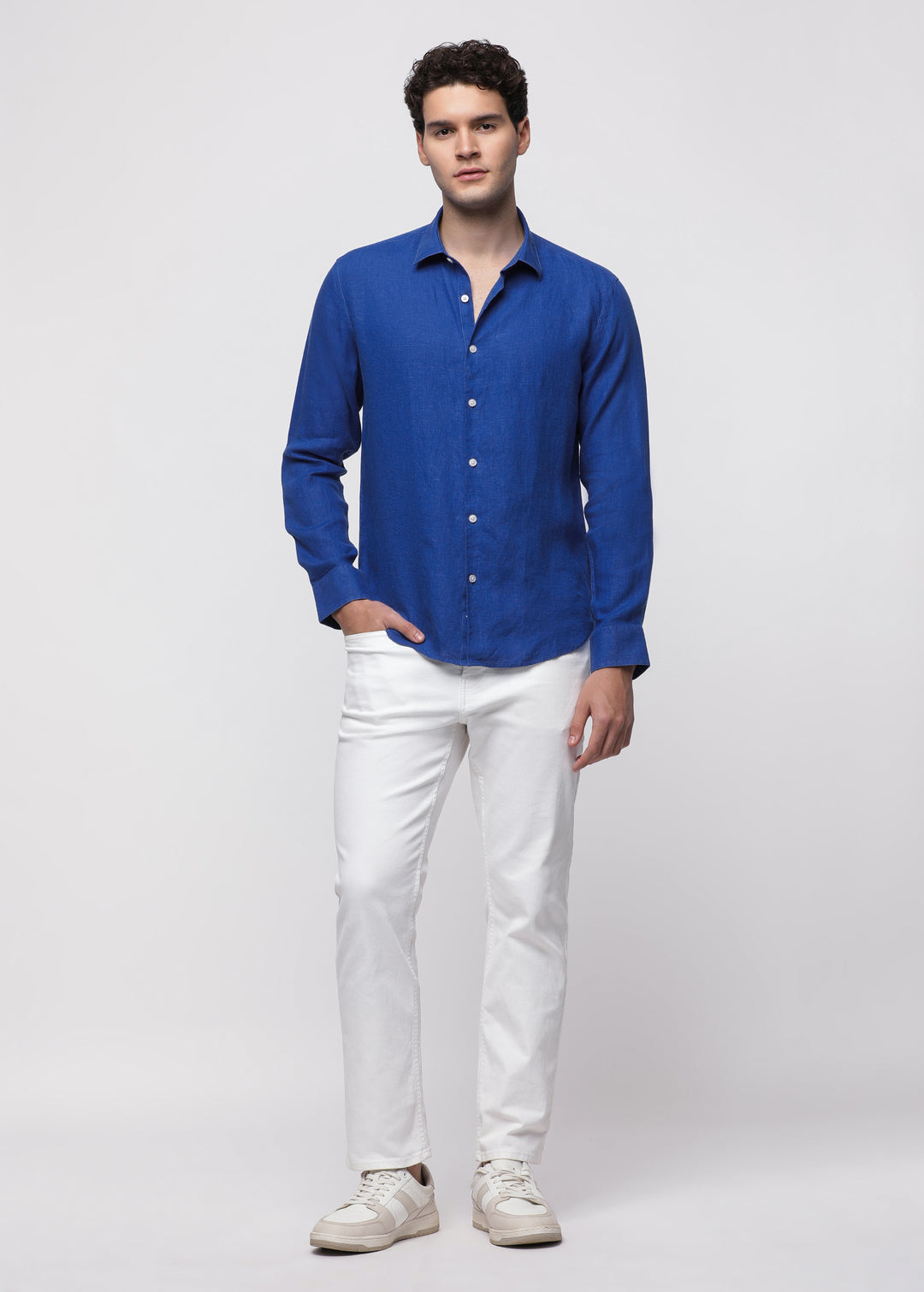 Pure linen shirt