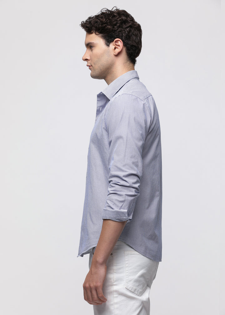 Stripe cotton shirt