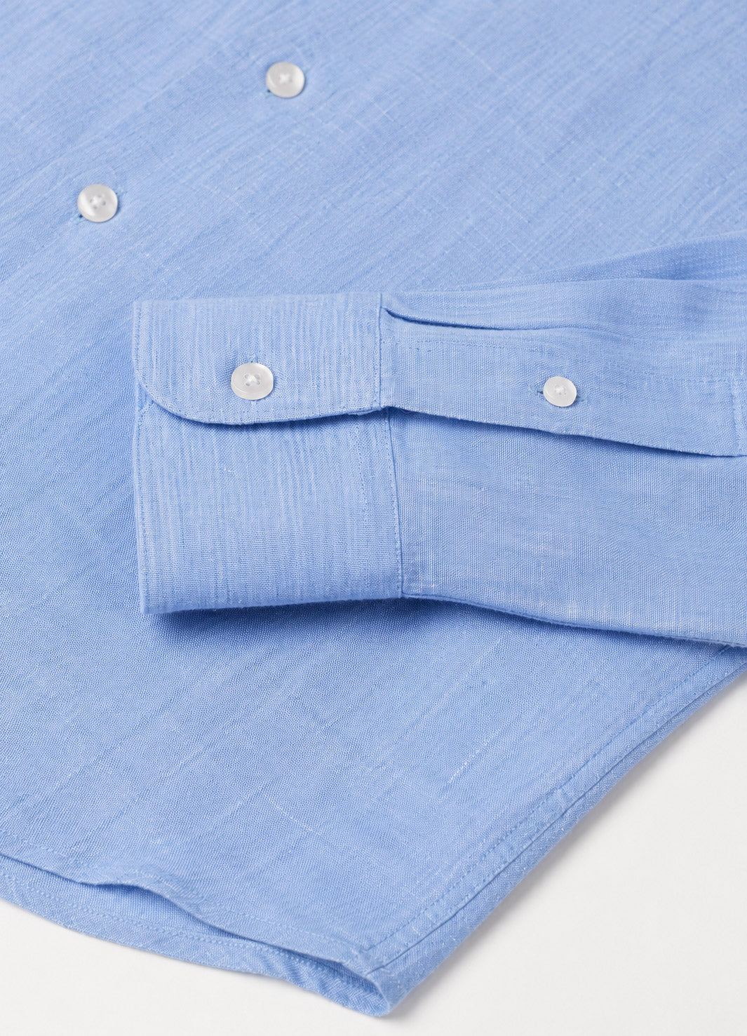 Pure Linen Shirt in Lt. Blue