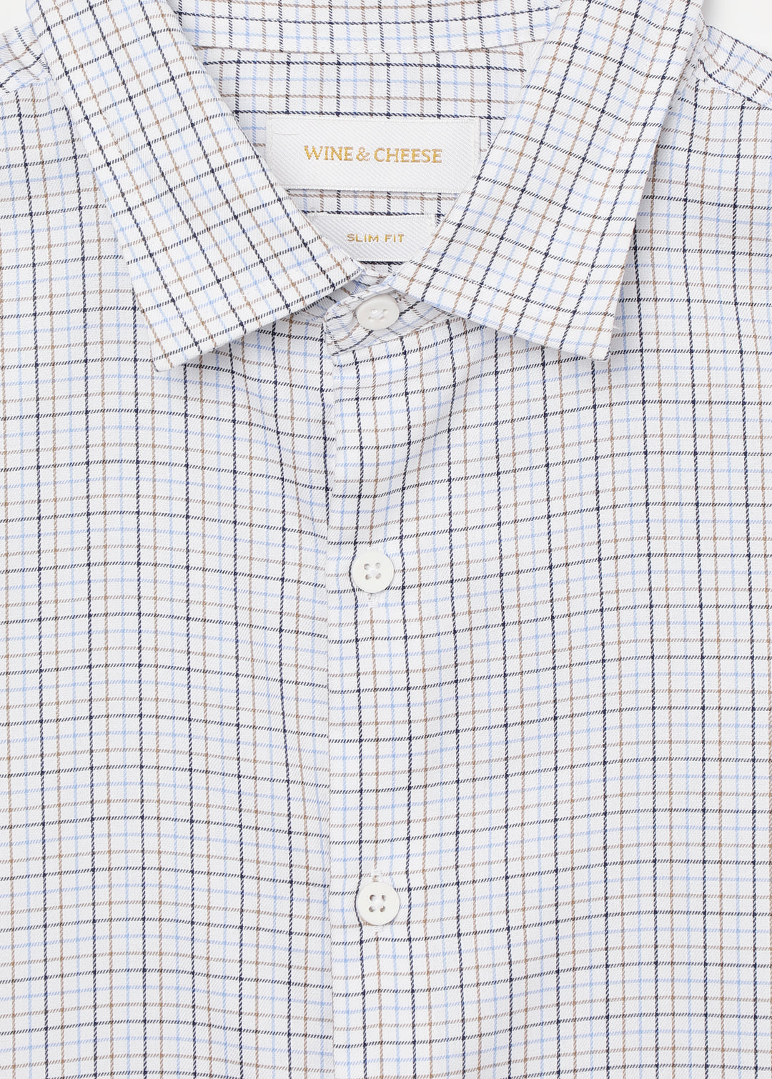 Supima cotton check shirt