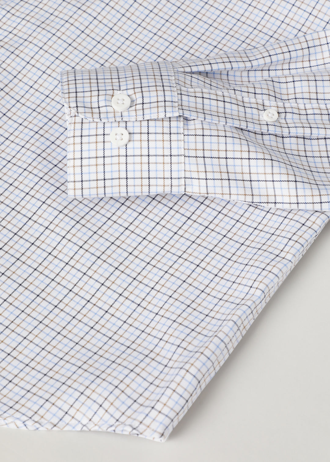 Supima cotton check shirt