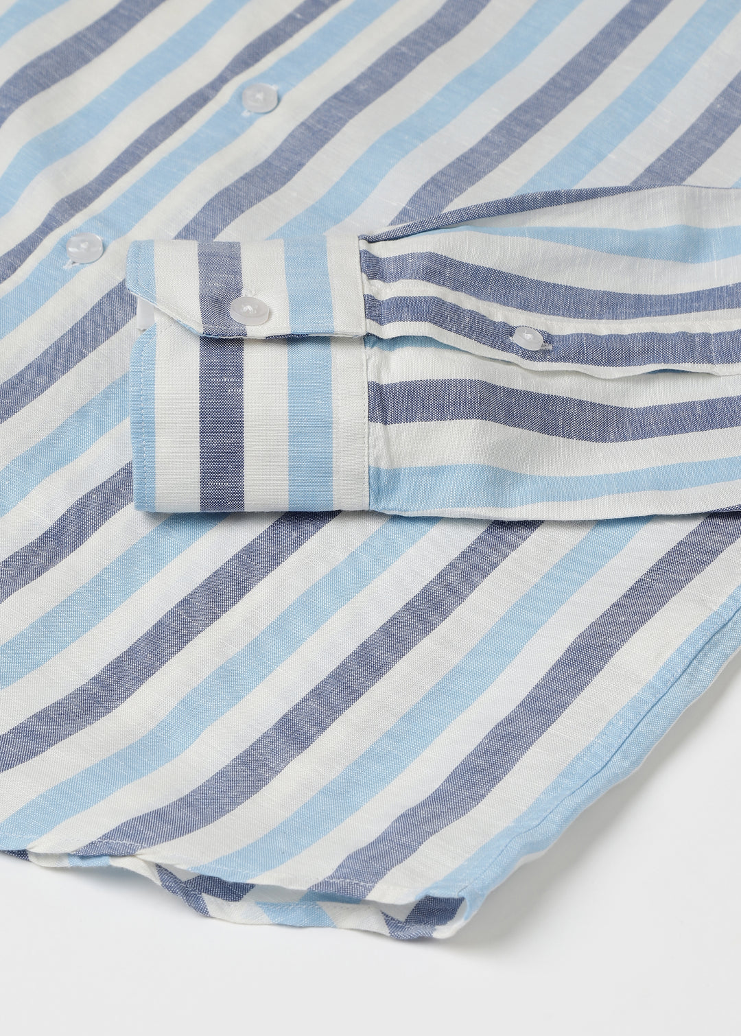 Linen stripe shirt