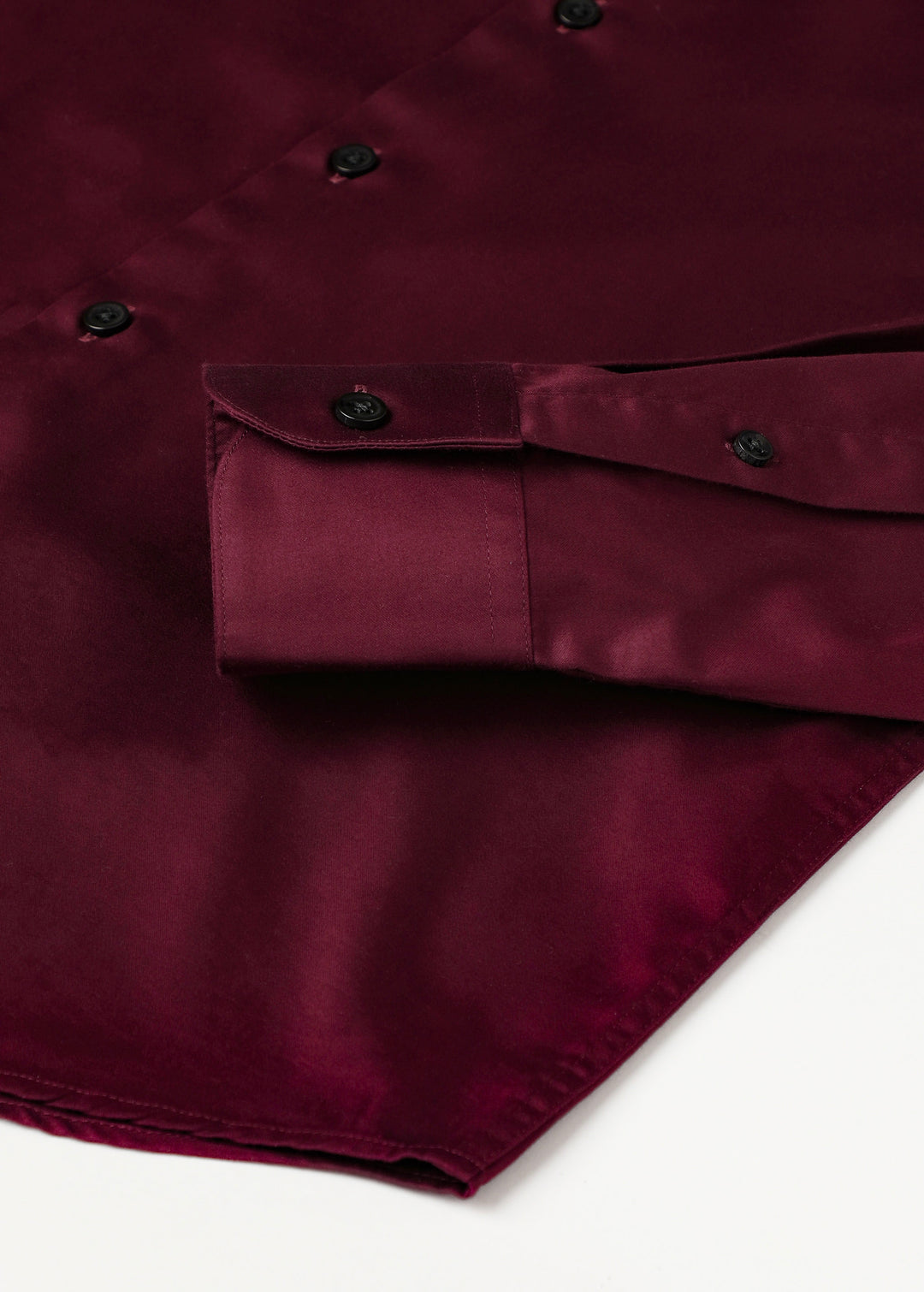Giza cotton Shirt in Maroon