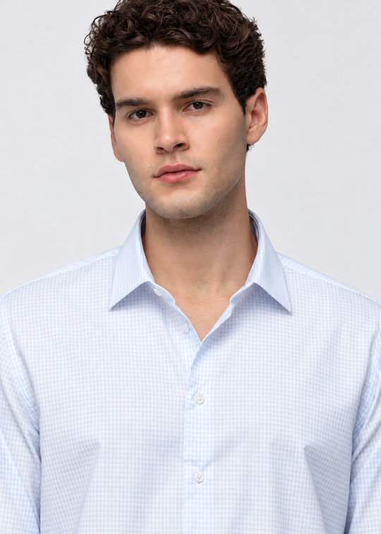 Tonal Check Shirt