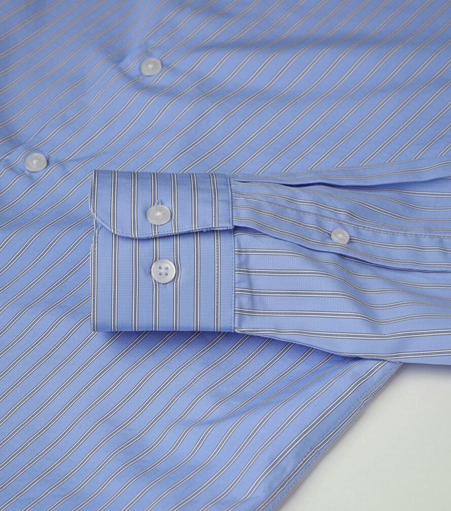 Stripe Shirt in Sky blue