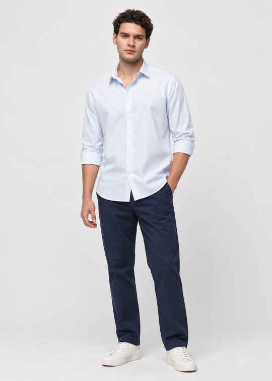 Tonal Check Shirt