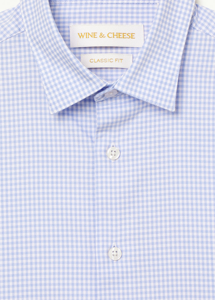 SUPIMA TWILL CHECK SHIRT