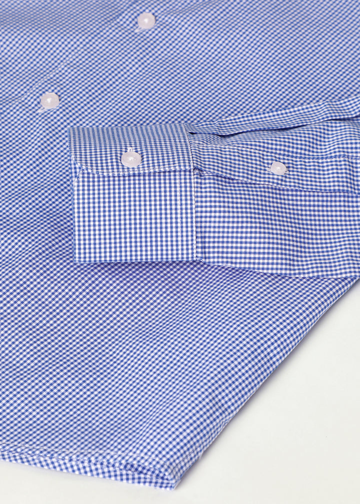 SUPIMA MICRO CHECK SHIRT