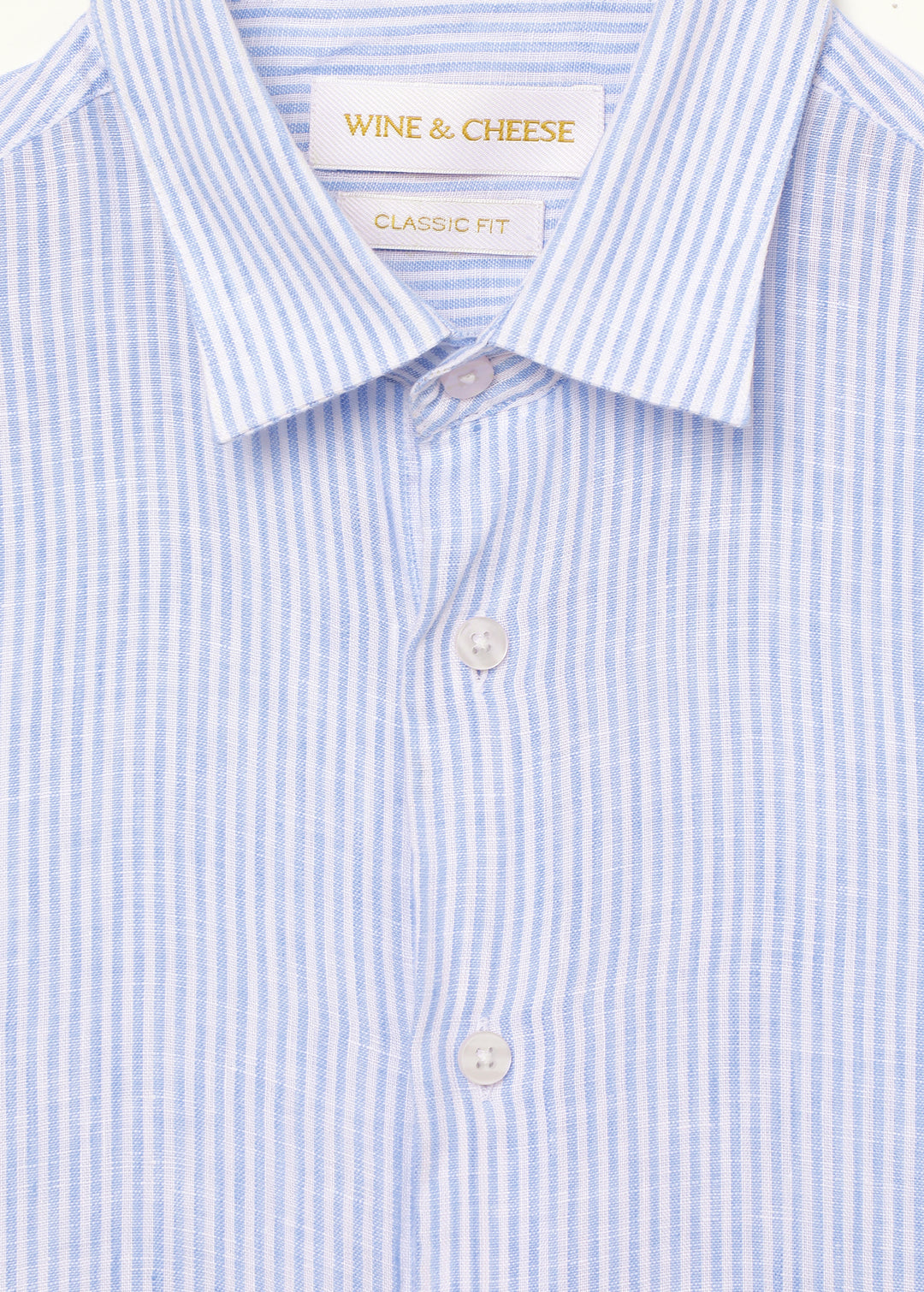 PURE LINEN STRIPE SHIRT