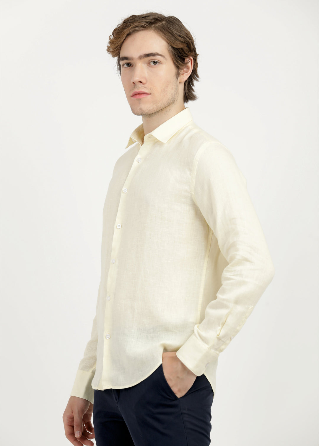 pure linen shirt